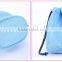 New Blue Mesh Drawstring Cosmetic Bag Nylon Mesh Drawstring Bags
