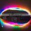 5050 SMD RGB 30LED/m Addressable Color Strip Light 5V Black PCB WS2812b led strip ip65