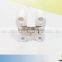 Taiwan Manufacturer Excellence Made Plastic injection with metal parts White color Invisible Hinge