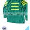 hot selling cheap breathable green with yellow reflective tapes separated workwear coverall