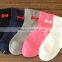 Super soft and good touch feeling spandex covered polyester knitted yarn for top socks