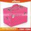 Fashion Design Pink Women Makeup Case PVC