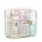 Eco-friendly personalized waterproof printed promotion transparent pvc cosmetic bag with zipper