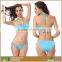 Womens Plain Color Low waist Halter Swimsuit Beach Bikinis Sale