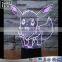 Custom Color Change Pokemon Go Eevee 3D LED Night Light