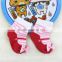 Customized beautiful soft good quality nice shoe baby socks with cute bowknot made of cotton
