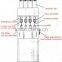4 heads perfume filling machine/ perfume production line with negative pressure