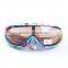 durable flexible straps motorcycle goggles with colorful frame