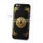 Gold logo custom for iPhone 6s Housing replacement matter black