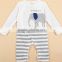 2-15M baby clothes unisex baby rompers for baby striped animal print creepers