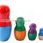 Kinds nesting doll wooden decoration