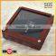 High quality transparent funky window mdf wooden watch box