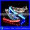 Fashion Latest Design Led Shoes Silver Gold Red Led Shoes