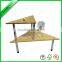 Triangle corner shelf wood wall corner shelf wooden with good quality