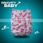 Reusable Minky modern pocket cloth diaper, baby nappies