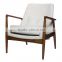 High Quanlity Modern Wooden Fabric Dining Chair