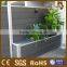 aluminium post wpc privacy garden fence