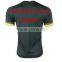 Free Shipping to Milan 2016 Customized name AC HUANG shirt thailand quality home soccer jersey