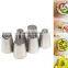 New Russian Seamless Welding 304 Stainless Steel Decorating Mouth Decorating Squeeze Head