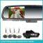 ak2-035lap car rearview mirror monitor germid with Compass&Temp,bluetooth,radar ddetector,automatically reverse diaplay