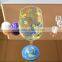 Stemware complete handpainted Christmas wine glass cup from Bengbu Cattelan Glassware Factory