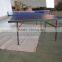 Single fold indoor tennis table/ping pong table,indoor MDF tennis table with free accessory