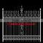 Euro Style Free Standing powder coated wrought iron fence