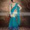 Heavenly Teal Net Designer Lehenga Choli/buy online indian lehenga