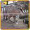 KANO0172 Customized Realistic Animal Life-Size Fiberglass Hippo