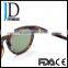 red tortoise acetate sunglasses green lens sunglass with OBE hinge