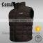 2015 new arrival custom color sleevelss windproof 100% polyester warm keeping waist coat for men