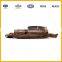 Classical Western Style Brown PU Men Waist Bag for Cycling, Running
