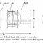 HZCD WJS ball hinge type universal joint coupling