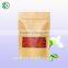 Wholesale Stand up Zip Lock Sugar Packaging Paper Bag With Clear Window