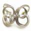 Punk style stainless steel wire bracelets for fashion women