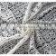 Latest lace new style embroidery design white cotton lace dress fabric