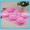 6 Hoel Silicone Cake Mold Silicone Rose Cake Mold Bakeware Rose Cake Mold