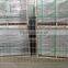 Hot sale galvanized powder coated V waved welded wire mesh fence panel and fence post with factory price