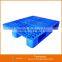 Warehouse Storage 4 entry stackable plastic pallets double sides