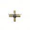 3-way/4-way brass connector outside diameter of 8mm