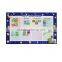 60*40cm Creative wall sticker educational toys dry erase kids weekly planner to-do list schedule magnetic chores chart
