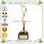 Factory Custom made home decoration polyresin golf trophy statue