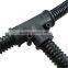 Rubber connector flexible corrugated conduit connector