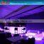 sectional half round bar counter with led light