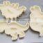 3 sets Animal Shape Series 3D Cookie Cutters Tools Cookies Decorating Plunger cookie Cutter Moulds