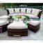 Outdoor luxury rattan daybed