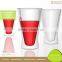 Design 2014 Promotional Hand-Blown Beer Glass