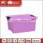 Hot sale top quality 30-70L toy doll shoe transparent plastic storage box with lid