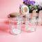 Mini hexagonal glass jar with clip top