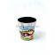Car Print Dustbin Faux Leather Open Top Standing Trash Can